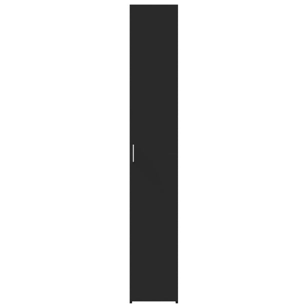 Musta kaappi Pighi 30x42,5x185cm (puinen)