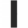 Musta kaappi Pighi 30x42,5x185cm (puinen)