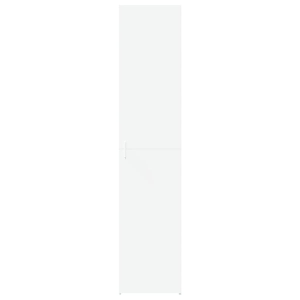 Valkoinen kaappi Inelea 40x42,5x185cm (puinen)