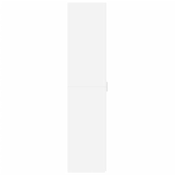 Valkoinen kaappi Inelea 40x42,5x185cm (puinen)
