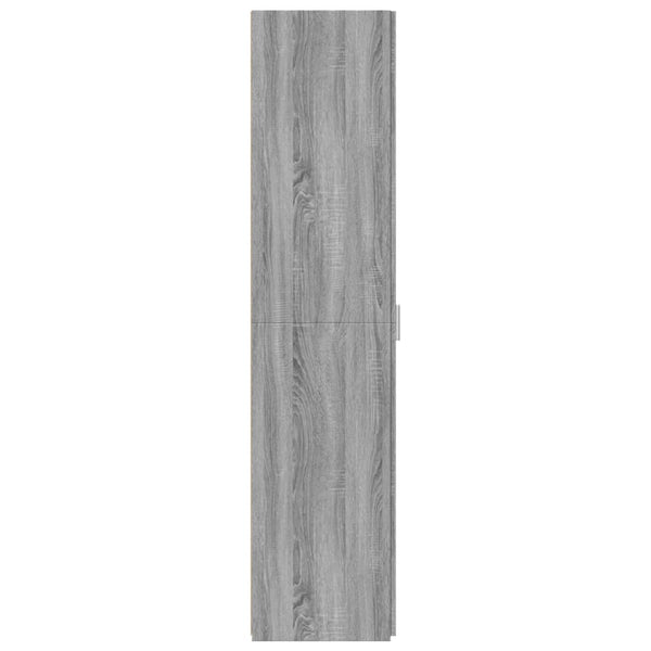 Harmaa kaappi Badea 45x42,5x185cm (puinen)