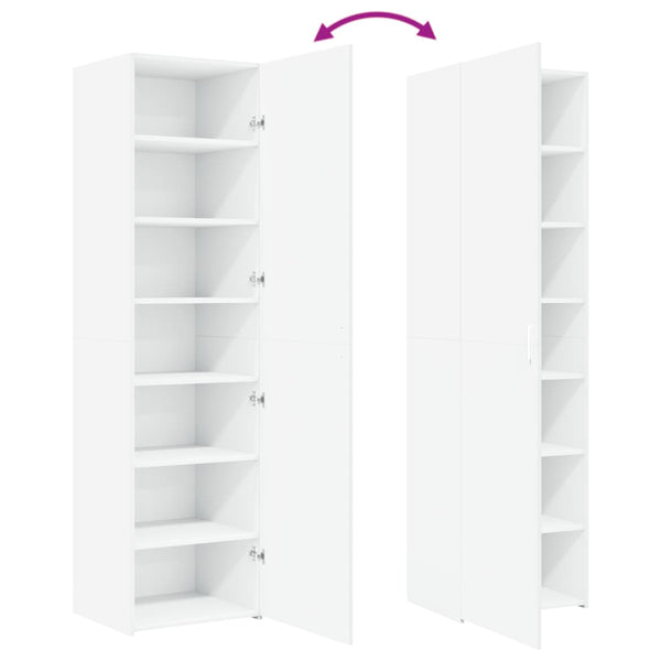 Valkoinen kaappi Sabzachi 50x42,5x185cm (puinen)