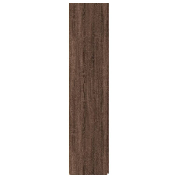 Ruskea tammi kaappi Mesca 70x42,5x185cm (puinen)