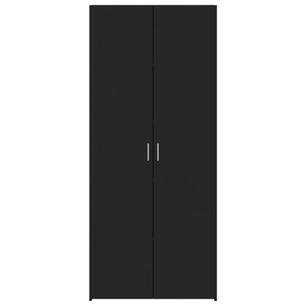 Musta kaappi Branson 70x42,5x185cm (puinen)