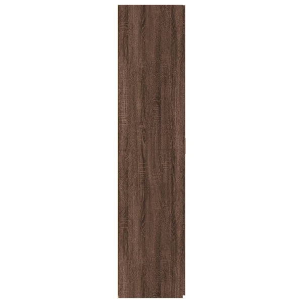 Ruskea tammi kaappi Branson 70x42,5x185cm (puinen)