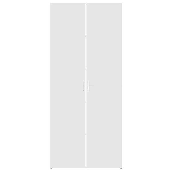 Valkoinen kaappi Bidilici 80x42,5x185cm (puinen)