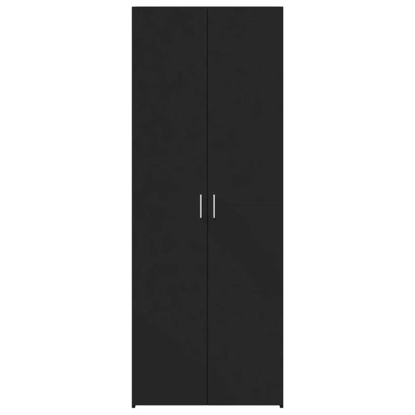Musta kaappi Bidilici 80x42,5x185cm (puinen)
