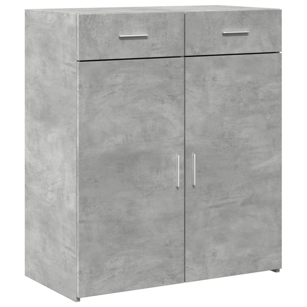 Senkki betoninharmaa 80x42,5x93 cm tekninen puu