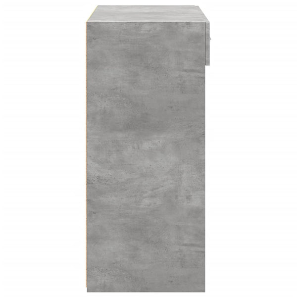 Senkki betoninharmaa 80x42,5x93 cm tekninen puu