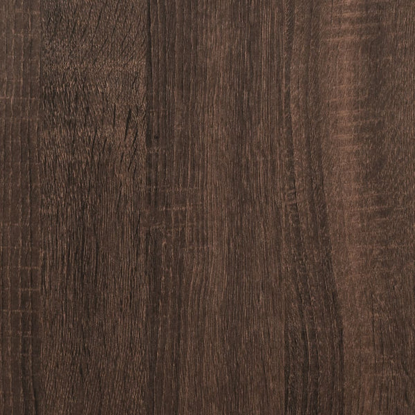 Kaappi ruskea tammi 45x41x185 cm tekninen puu