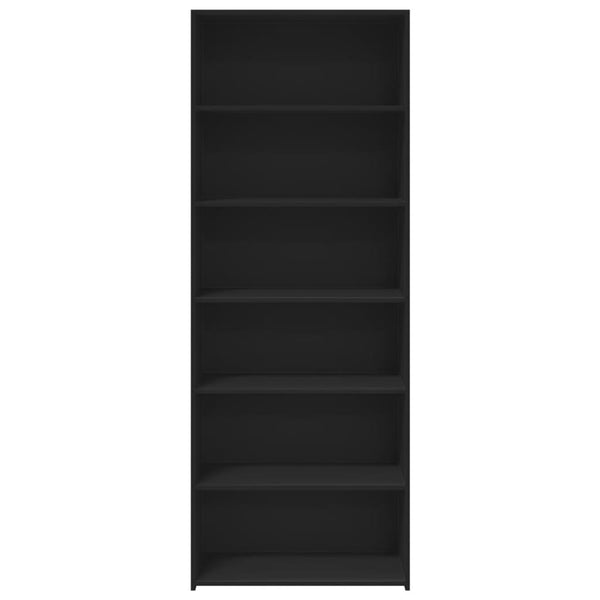 Kaappi musta 70x41x185 cm tekninen puu