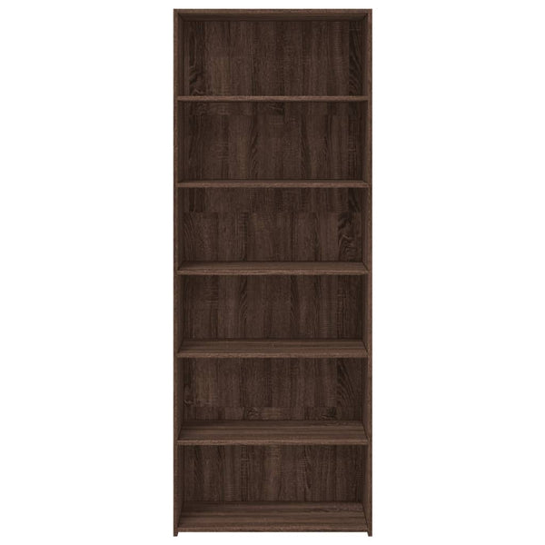 Kaappi ruskea tammi 70x41x185 cm tekninen puu