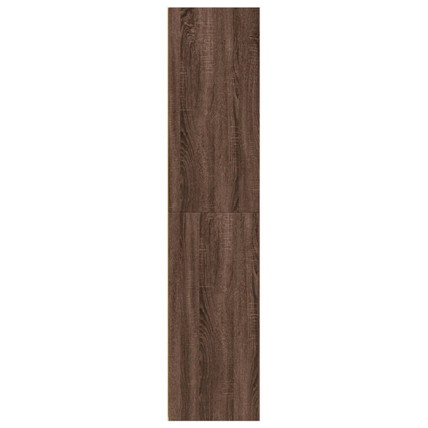 Kaappi ruskea tammi 70x41x185 cm tekninen puu