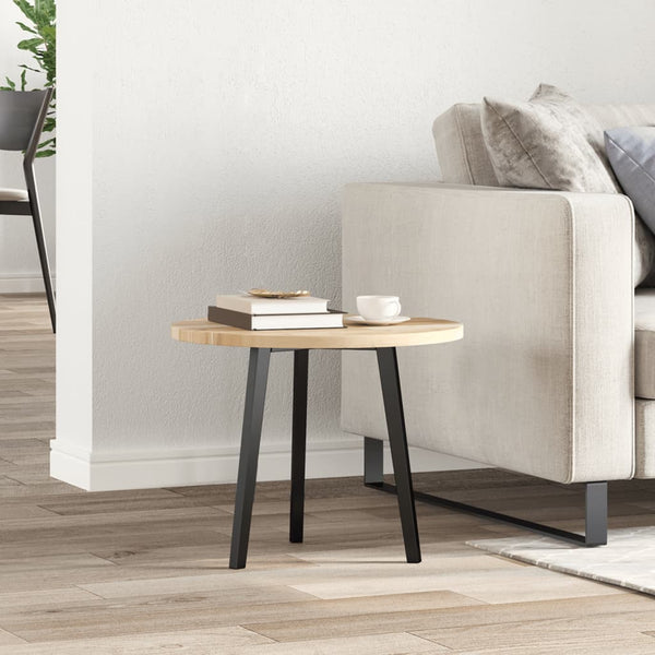 Pöytälevy pyöreä Ø50x2 cm täysi akasiapuu