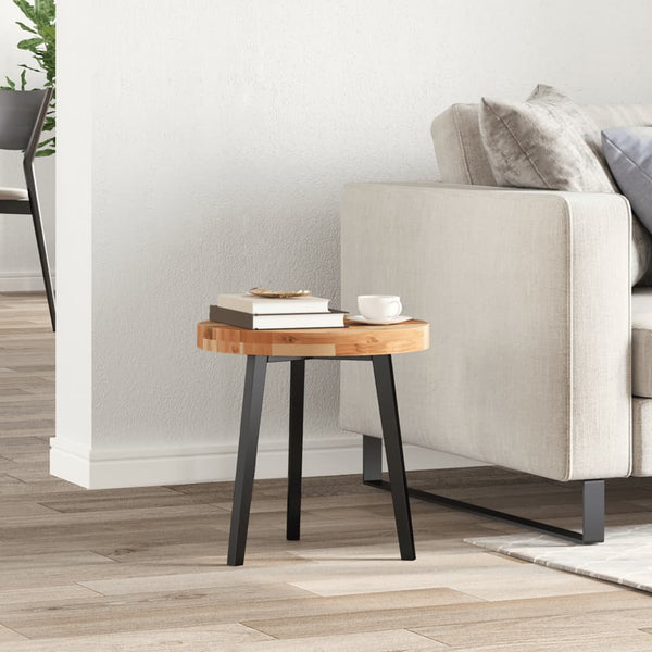 Pöytälevy pyöreä Ø40x4 cm täysi akasiapuu