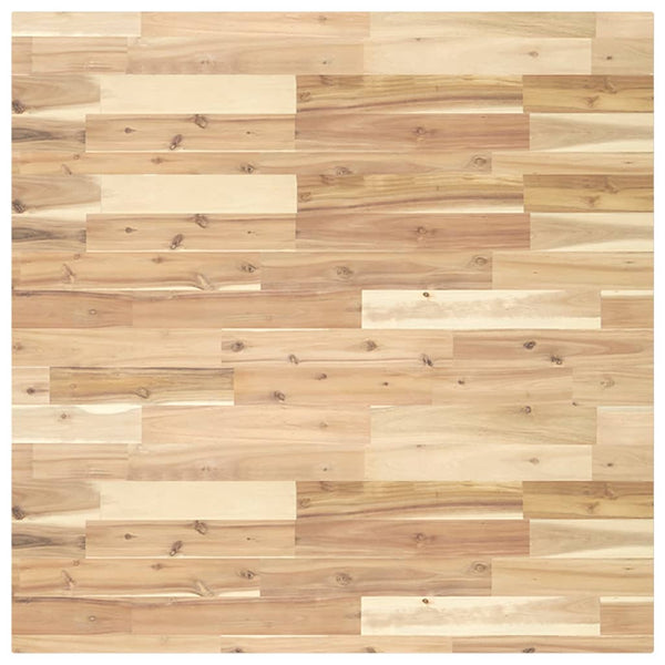 Pöytälevy neliö 90x90x4 cm täysi akasiapuu