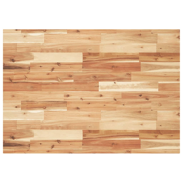 Pöytälevy suorakaide Gemilea 80x70x4cm (akasiapuu)