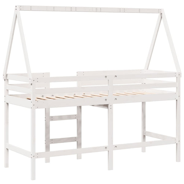 Valk parvisänky tikkailla ja katoksella Elza 90x190cm (mänty)