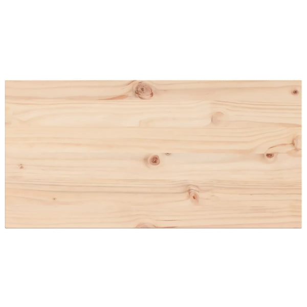 Pöytälevyt 2 kpl 90x45x1,7 cm suorakaide täysi mänty