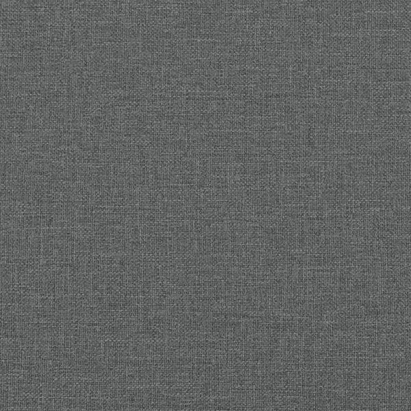 Sängynrunko tummanharmaa 120x190 cm kangas