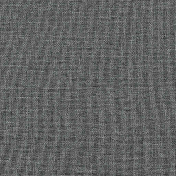 Tummanharmaa sängynrunko ilman patjaa Vasilca (kaksinkertainen kangas)