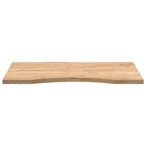 Käsittelemätön pöytätaso 80x50x2,5 cm tammi suorakulmainen