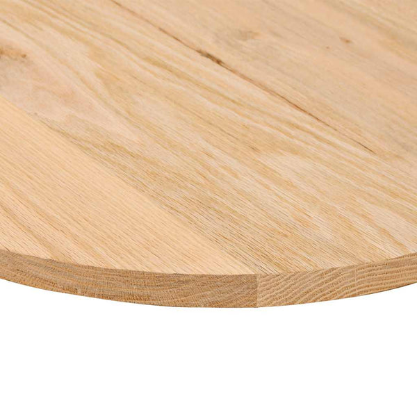 Pöytälevy Cosetta 140x60x2cm (massiivipuuta tammi soikea)