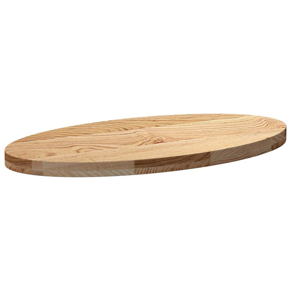 Pöytälevy Cosetta 80x40x4cm (massiivipuuta tammi soikea)