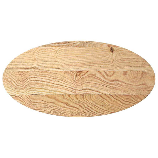 Pöytälevy Cosetta 100x50x4cm (massiivipuuta tammi soikea)