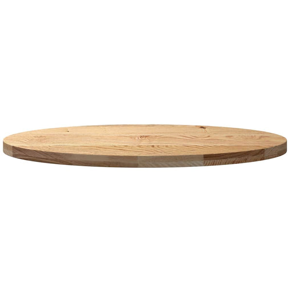 Pöytälevy Cosetta 100x50x4cm (massiivipuuta tammi soikea)