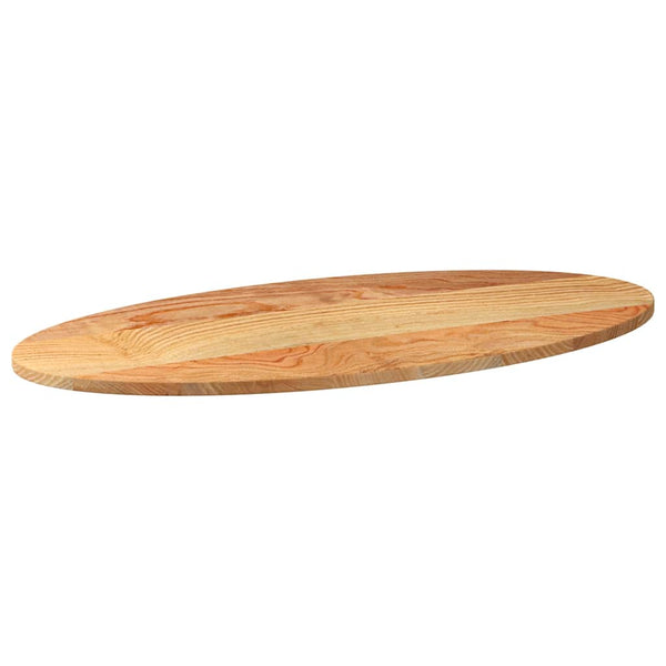Vaaleanruskea pöytälevy Cosetta 100x50x2cm (massiivipuu tammi soikea)