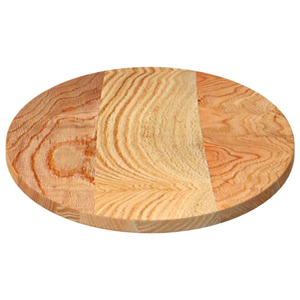 Vaaleanruskea pöytälevy Cosetta 100x50x2cm (massiivipuu tammi soikea)