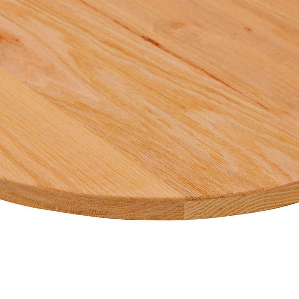 Vaaleanruskea pöytälevy Cosetta 100x50x2cm (massiivipuu tammi soikea)