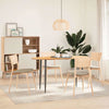 Vaaleanruskea pöytälevy Cosetta 140x60x2cm (massiivipuu tammi soikea)