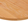 Vaaleanruskea pöytälevy Cosetta 140x60x2cm (massiivipuu tammi soikea)
