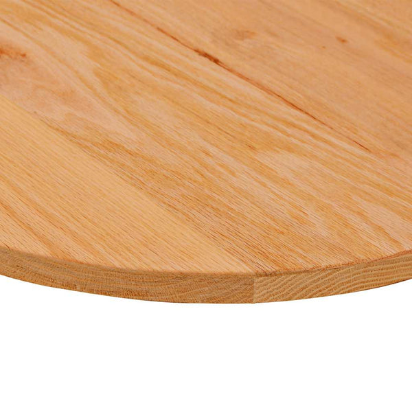 Vaaleanruskea pöytälevy Cosetta 140x60x2cm (massiivipuu tammi soikea)