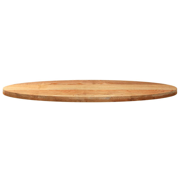 Vaaleanruskea pöytälevy Cosetta 140x60x4cm (massiivipuu tammi soikea)