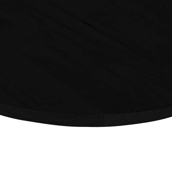 Tummanruskea pöytälevy Cosetta 120x60x2cm (massiivipuu tammi soikea)