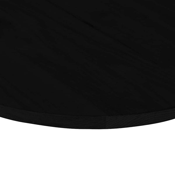Tummanruskea pöytälevy Cosetta 140x60x2cm (massiivipuu tammi soikea)