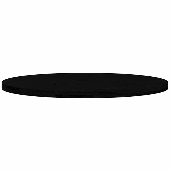 Tummanruskea pöytälevy Cosetta 100x50x4cm (massiivipuu tammi soikea)