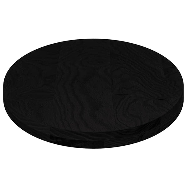 Tummanruskea pöytälevy Cosetta 100x50x4cm (massiivipuu tammi soikea)