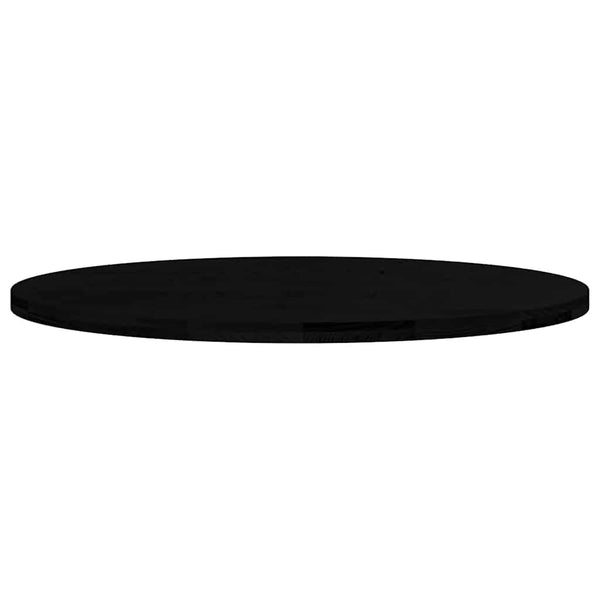 Tummanruskea pöytälevy Cosetta 120x60x4cm (massiivipuu tammi soikea)