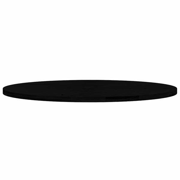 Tummanruskea pöytälevy Cosetta 140x60x4cm (massiivipuu tammi soikea)