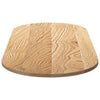 Tammea pöytälevy Veres 140x60x2cm (ovaali)