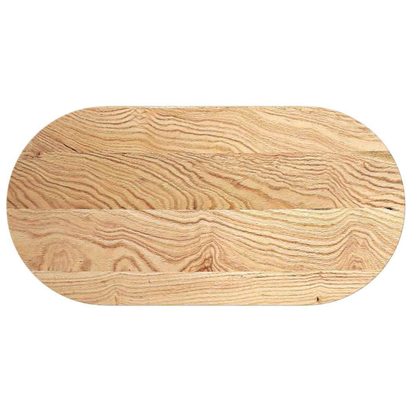 Pöytälevy Veres 100x50x4cm (massiivipuuta tammi soikea)