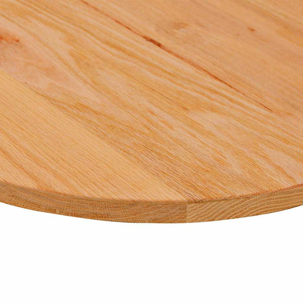 Vaaleanruskea pöytälevy Veres 120x60x2cm (massiivipuu tammi soikea)