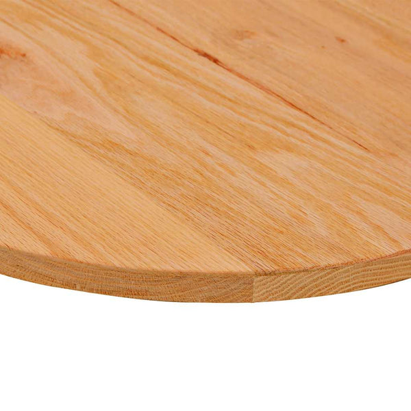 Vaaleanruskea pöytälevy Veres 140x60x2cm (massiivipuu tammi soikea)