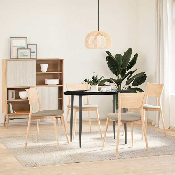 Tummanruskea pöytälevy Veres 100x50x2cm (massiivipuu tammi soikea)