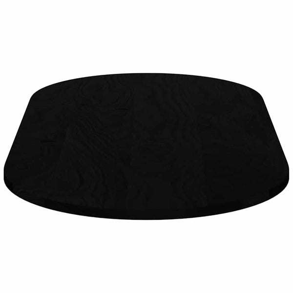 Tummanruskea pöytälevy Veres 120x60x2cm (massiivipuu tammi soikea)