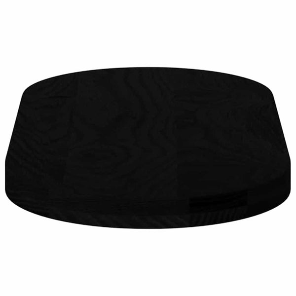 Tummanruskea pöytälevy Veres 80x40x4cm (massiivipuu tammi soikea)